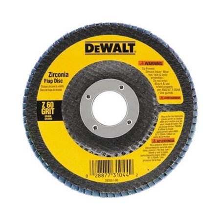 Dewalt Dewalt Flap Disc 4-1/2In36Grt Zir DW8311 2631778